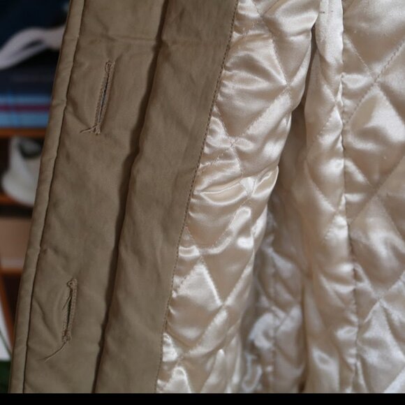 Weatherproof Insulated Anorak Cargo Utility Coat Jacket - Khaki/Tan, Size S - Picture 9 of 16